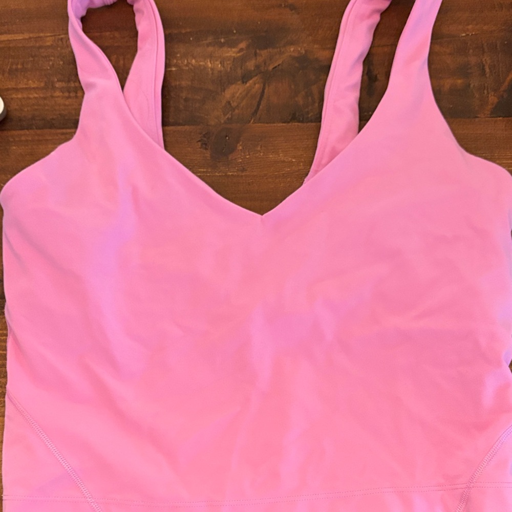 lululemon athletica Pink Tank Top